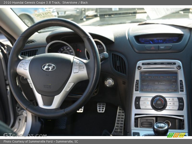 Silverstone / Black 2010 Hyundai Genesis Coupe 3.8 Track