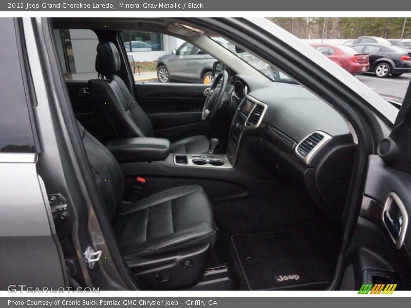 Mineral Gray Metallic / Black 2012 Jeep Grand Cherokee Laredo