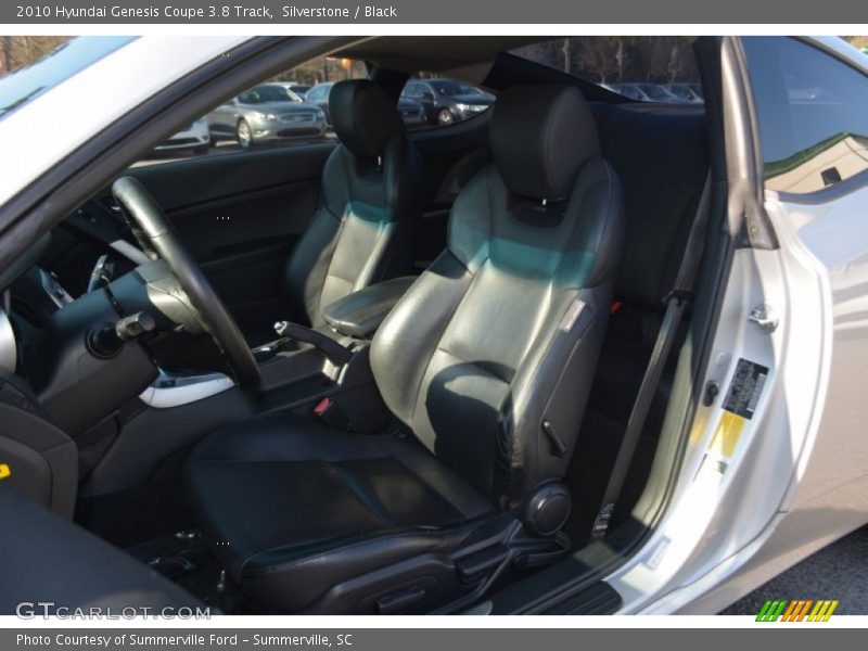 Silverstone / Black 2010 Hyundai Genesis Coupe 3.8 Track
