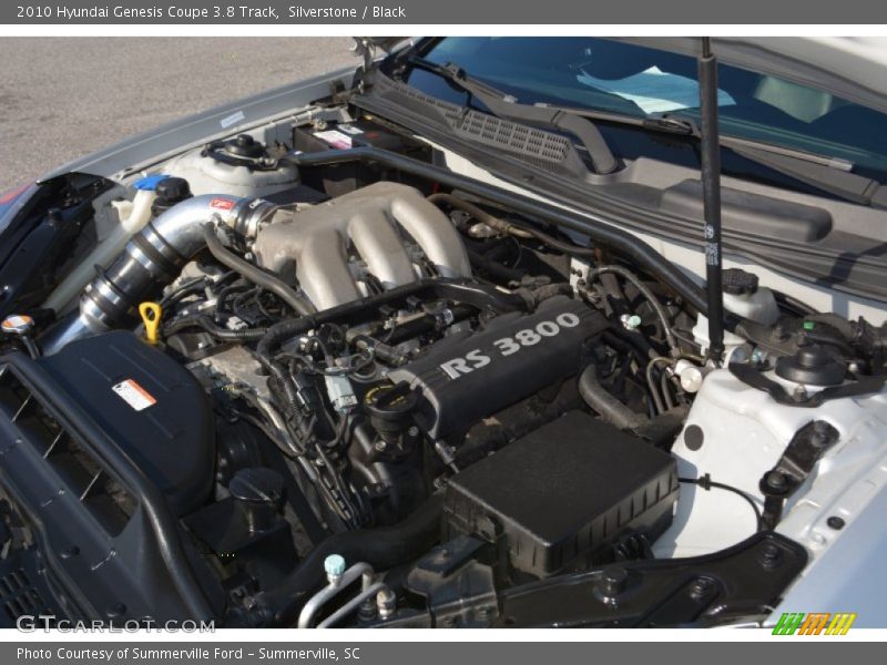 Silverstone / Black 2010 Hyundai Genesis Coupe 3.8 Track