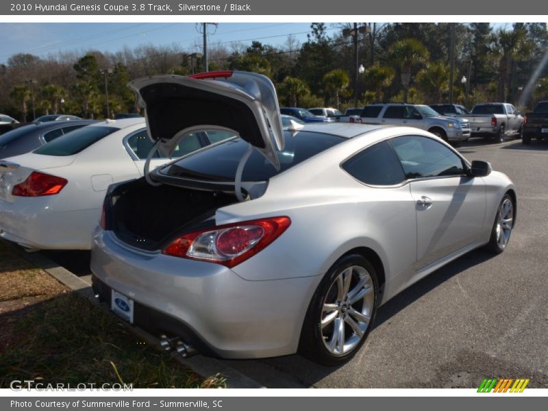 Silverstone / Black 2010 Hyundai Genesis Coupe 3.8 Track