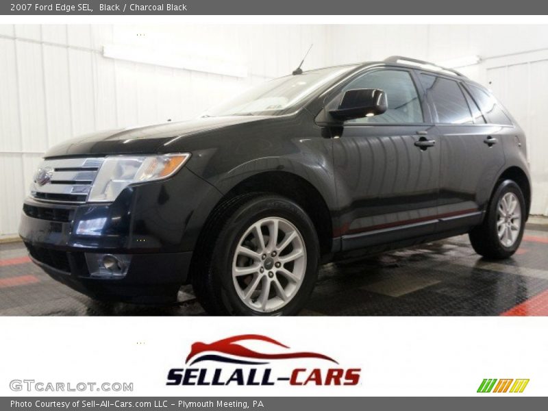 Black / Charcoal Black 2007 Ford Edge SEL