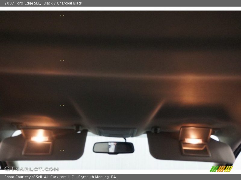 Black / Charcoal Black 2007 Ford Edge SEL
