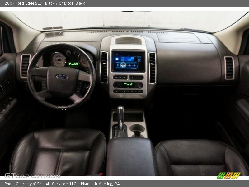 Black / Charcoal Black 2007 Ford Edge SEL