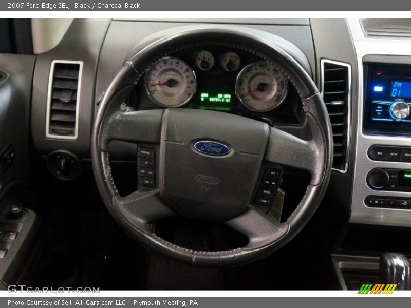Black / Charcoal Black 2007 Ford Edge SEL