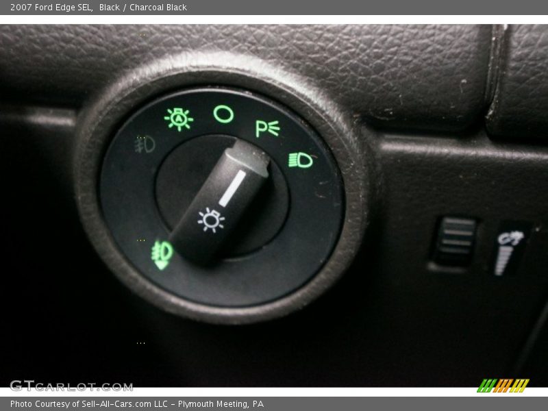 Black / Charcoal Black 2007 Ford Edge SEL