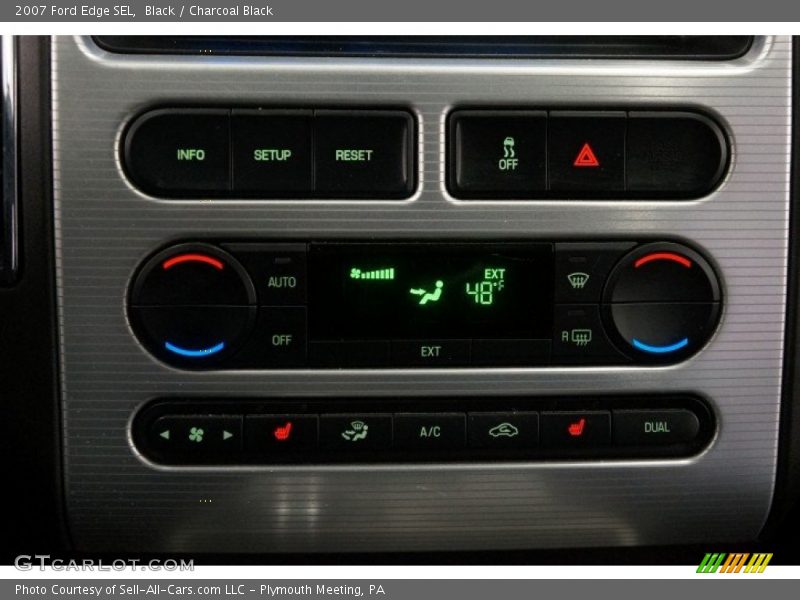 Black / Charcoal Black 2007 Ford Edge SEL