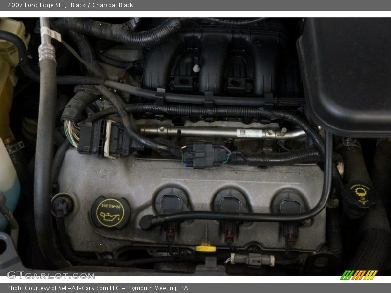 Black / Charcoal Black 2007 Ford Edge SEL