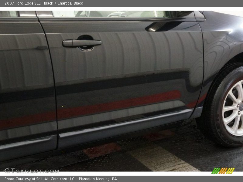 Black / Charcoal Black 2007 Ford Edge SEL