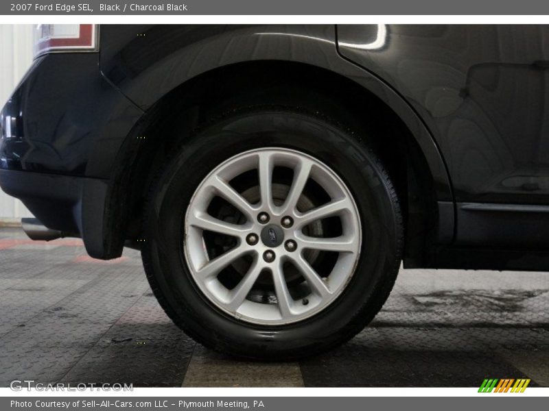 Black / Charcoal Black 2007 Ford Edge SEL