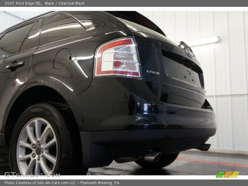 Black / Charcoal Black 2007 Ford Edge SEL