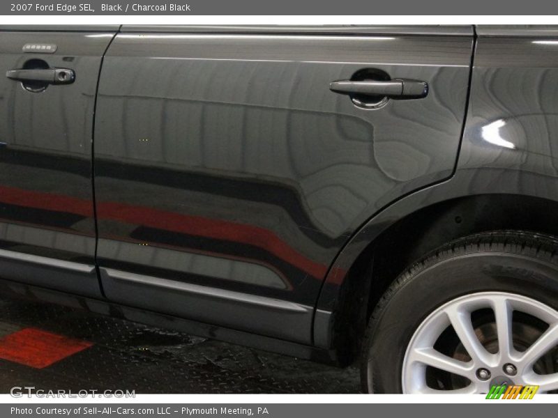 Black / Charcoal Black 2007 Ford Edge SEL
