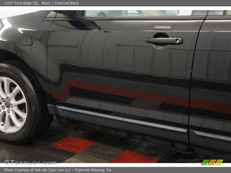 Black / Charcoal Black 2007 Ford Edge SEL