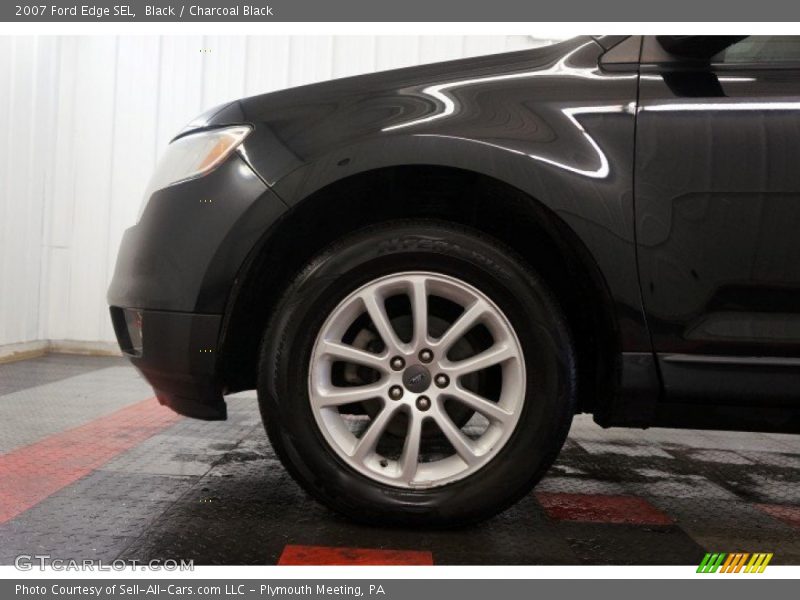 Black / Charcoal Black 2007 Ford Edge SEL