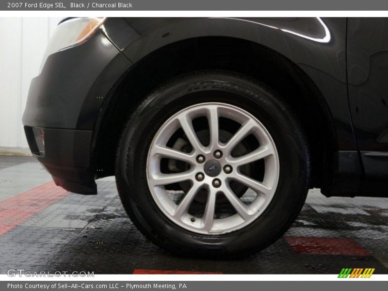 Black / Charcoal Black 2007 Ford Edge SEL