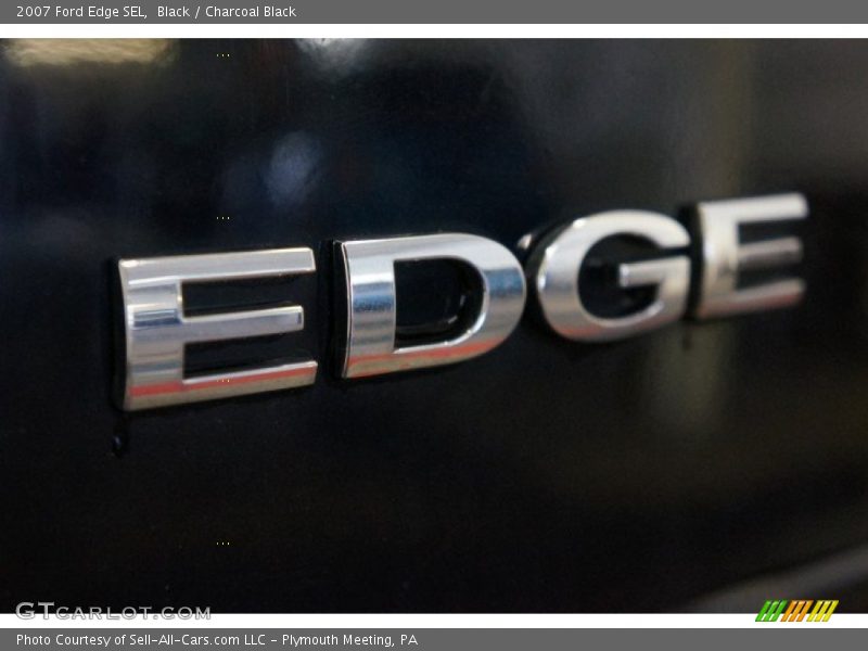 Black / Charcoal Black 2007 Ford Edge SEL