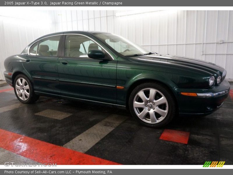  2005 X-Type 3.0 Jaguar Racing Green Metallic