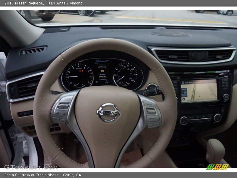 Pearl White / Almond 2015 Nissan Rogue SL