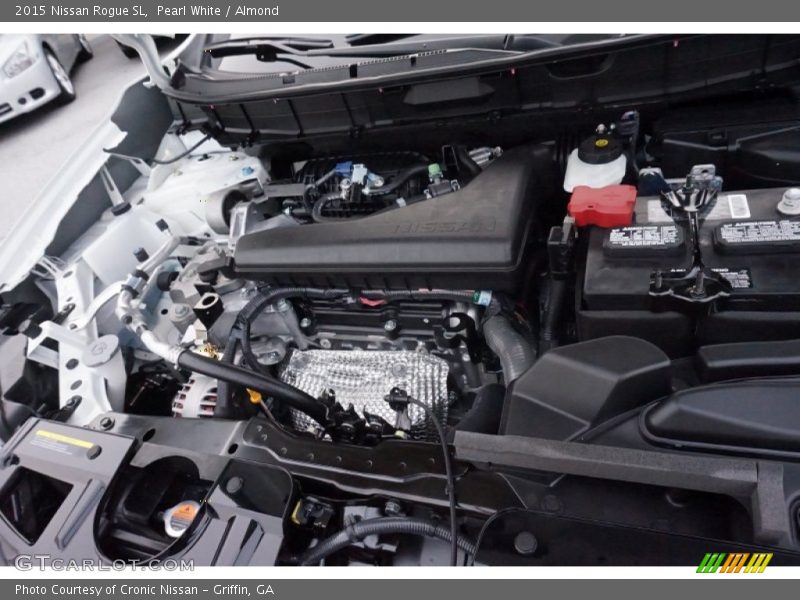 Pearl White / Almond 2015 Nissan Rogue SL