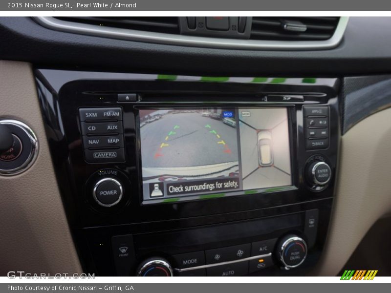 Pearl White / Almond 2015 Nissan Rogue SL