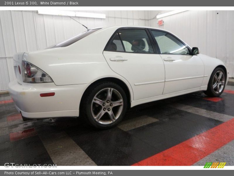 White Diamond / Black 2001 Lexus IS 300