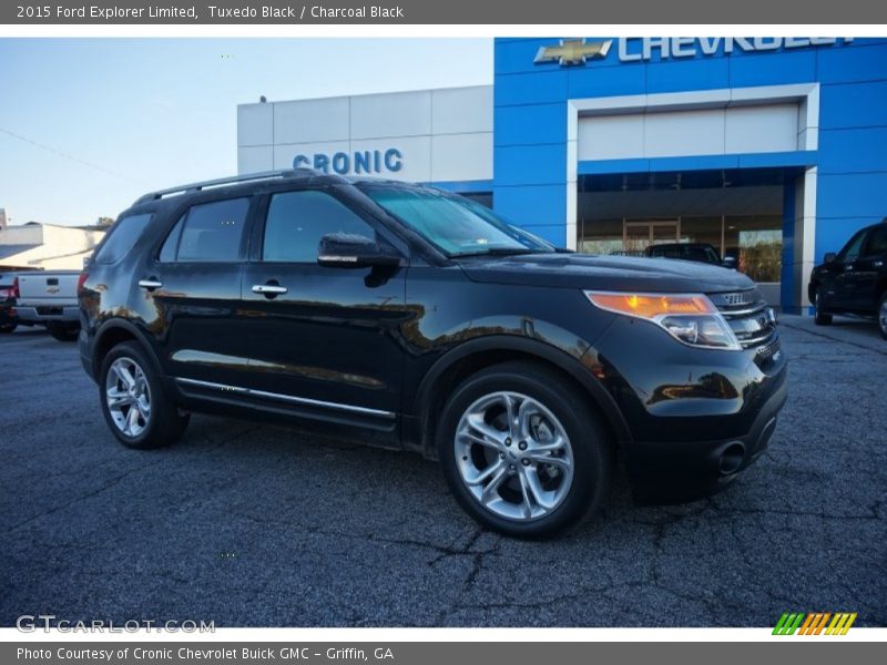 Tuxedo Black / Charcoal Black 2015 Ford Explorer Limited