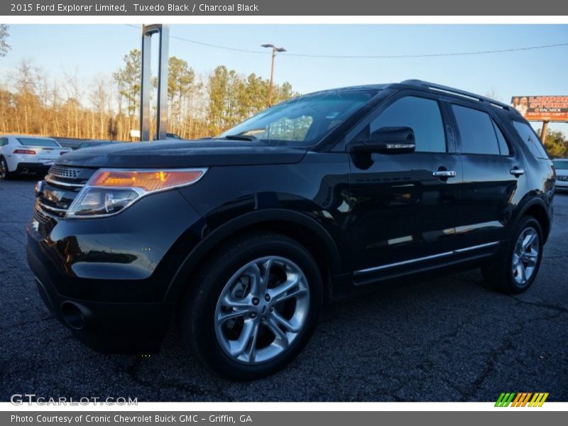 Tuxedo Black / Charcoal Black 2015 Ford Explorer Limited