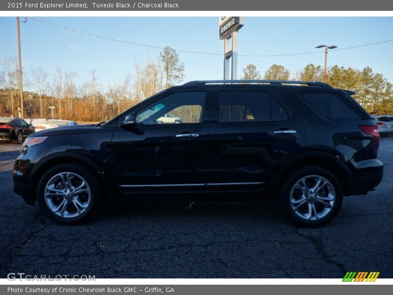 Tuxedo Black / Charcoal Black 2015 Ford Explorer Limited