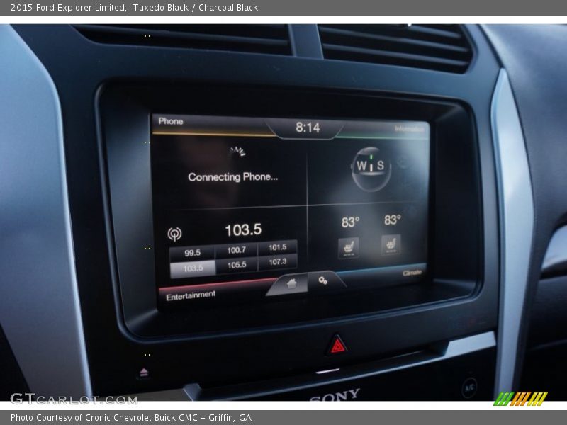 Tuxedo Black / Charcoal Black 2015 Ford Explorer Limited