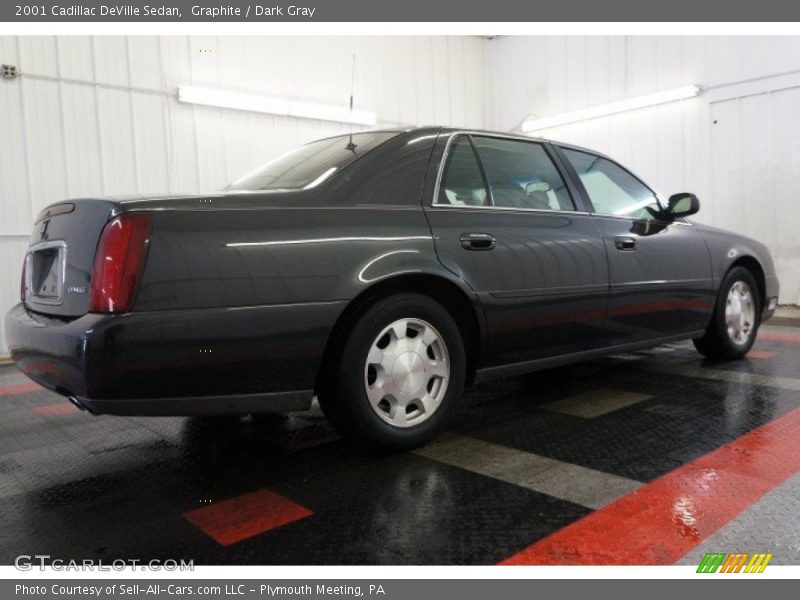 Graphite / Dark Gray 2001 Cadillac DeVille Sedan