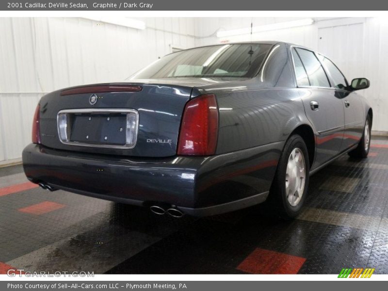 Graphite / Dark Gray 2001 Cadillac DeVille Sedan