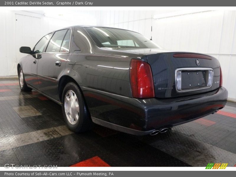 Graphite / Dark Gray 2001 Cadillac DeVille Sedan