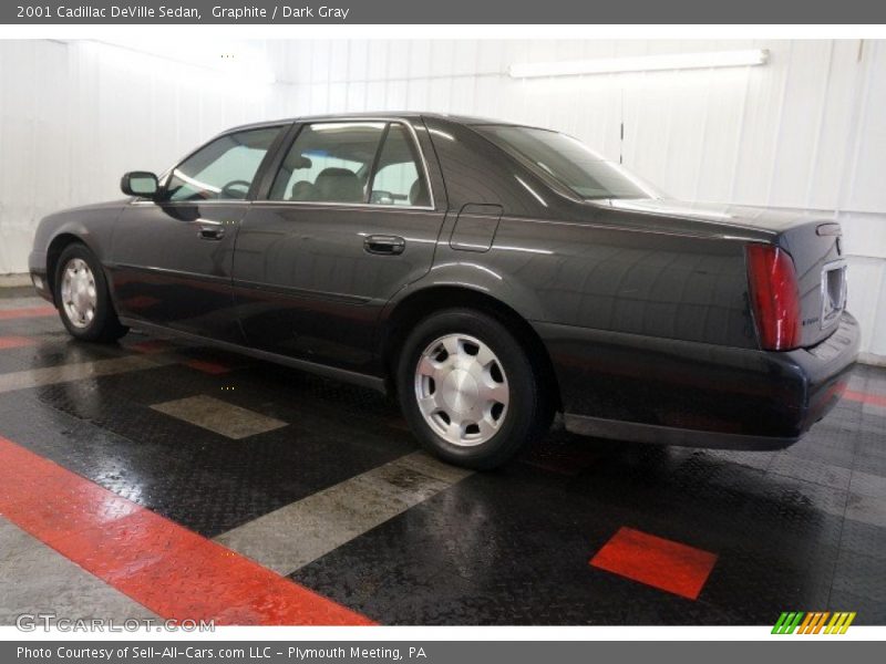 Graphite / Dark Gray 2001 Cadillac DeVille Sedan