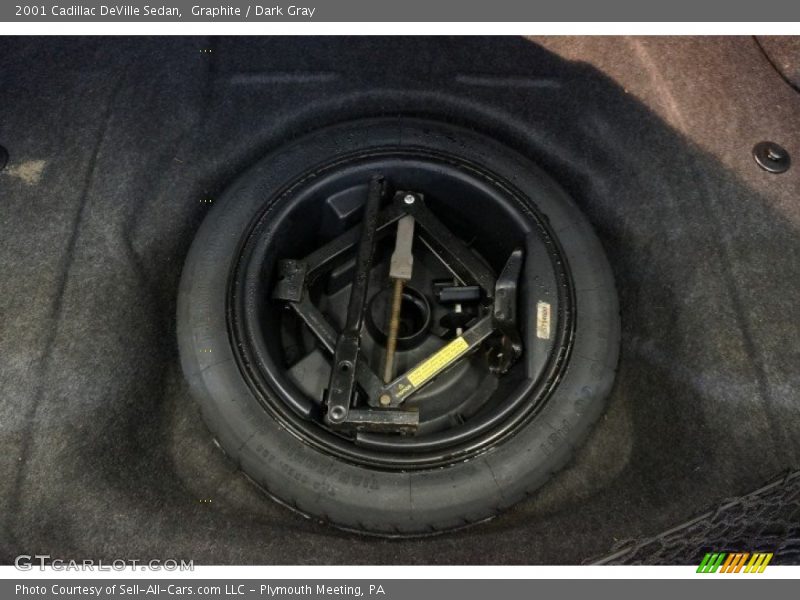Graphite / Dark Gray 2001 Cadillac DeVille Sedan