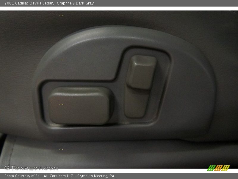 Graphite / Dark Gray 2001 Cadillac DeVille Sedan
