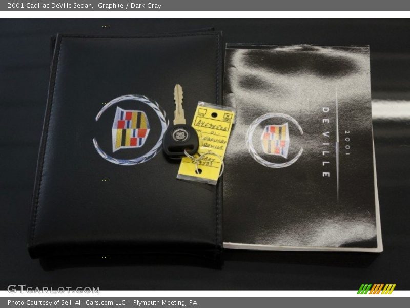 Graphite / Dark Gray 2001 Cadillac DeVille Sedan