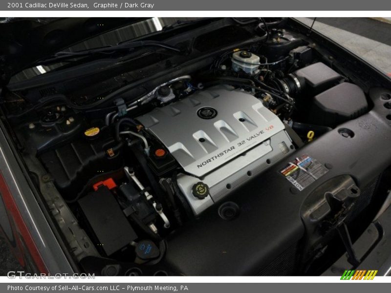 Graphite / Dark Gray 2001 Cadillac DeVille Sedan