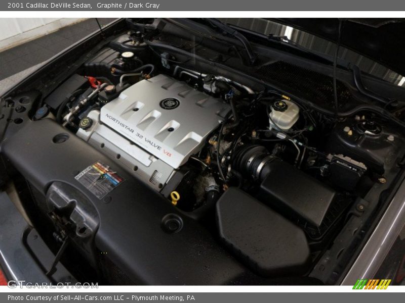 Graphite / Dark Gray 2001 Cadillac DeVille Sedan