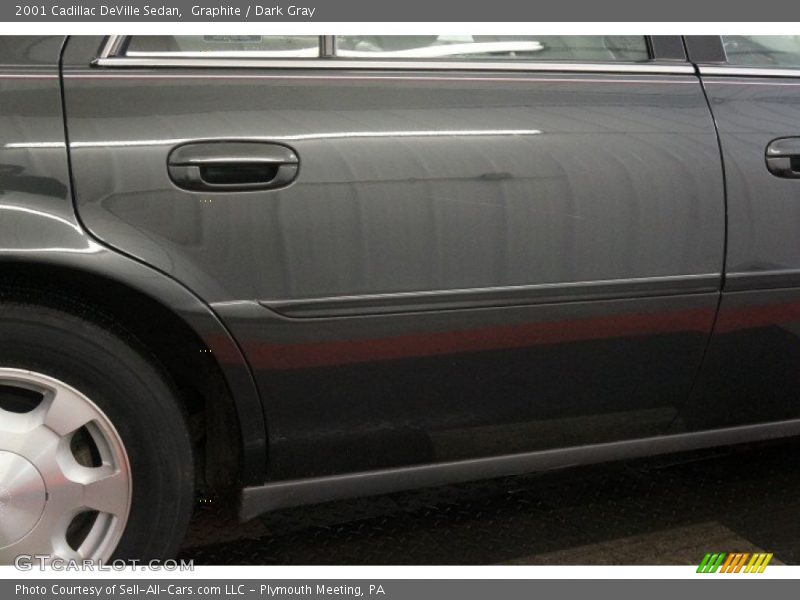 Graphite / Dark Gray 2001 Cadillac DeVille Sedan