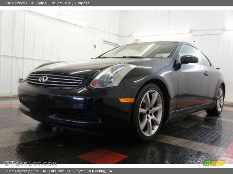 Twilight Blue / Graphite 2004 Infiniti G 35 Coupe