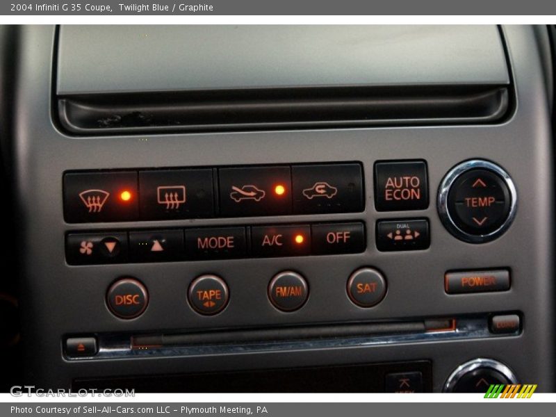 Twilight Blue / Graphite 2004 Infiniti G 35 Coupe
