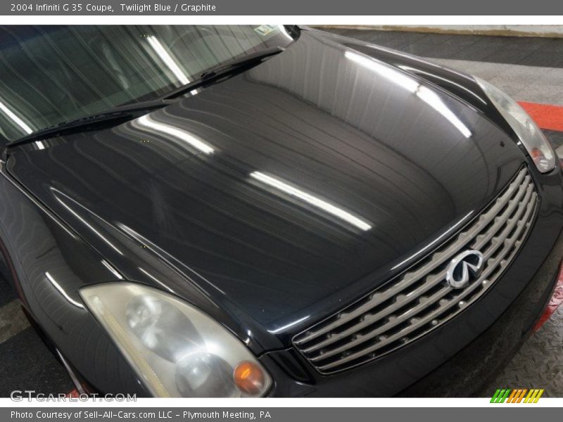 Twilight Blue / Graphite 2004 Infiniti G 35 Coupe