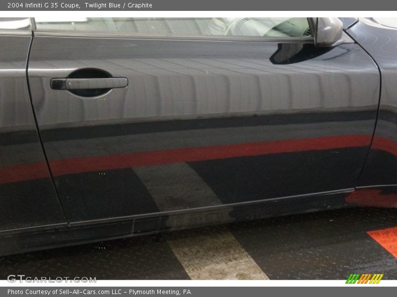 Twilight Blue / Graphite 2004 Infiniti G 35 Coupe