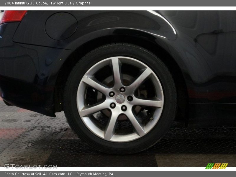 Twilight Blue / Graphite 2004 Infiniti G 35 Coupe