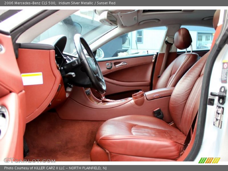 Front Seat of 2006 CLS 500