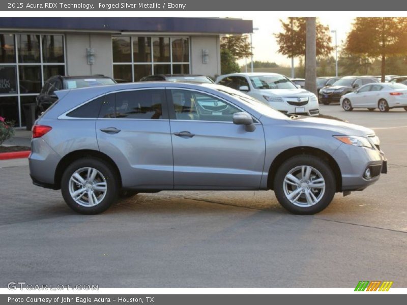 Forged Silver Metallic / Ebony 2015 Acura RDX Technology