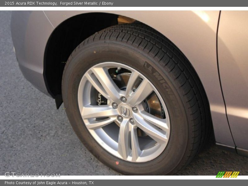 Forged Silver Metallic / Ebony 2015 Acura RDX Technology