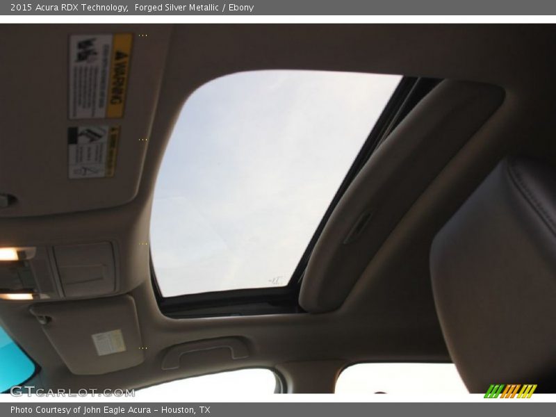 Forged Silver Metallic / Ebony 2015 Acura RDX Technology