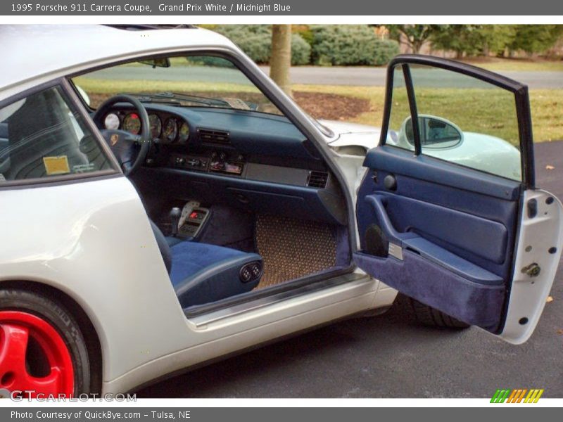  1995 911 Carrera Coupe Midnight Blue Interior
