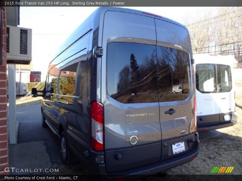 Sterling Grey Metallic / Pewter 2015 Ford Transit Van 250 HR Long